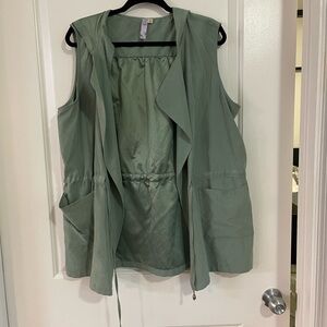 Alya Women’s Hoodie Vest - Size L